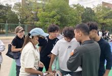 趣味赛嗨翻校园-教育系开展沙包活动