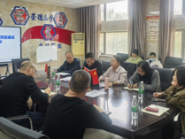 学院教务科技处深入应急技术与管理系与系教师一同开展“双高”建设推进工作