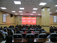 宣传部举办“弘扬宪法精神 坚定法治信仰”专题讲座