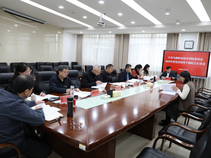 星空电竞app下载苹果版安装党委召开2025年度党员领导干部民主生活会