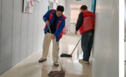 学雷锋主题活动 |“青春建功内蒙古 志愿服务耀北疆”乌海职业技术学院开展校园卫生清洁志愿服务活动